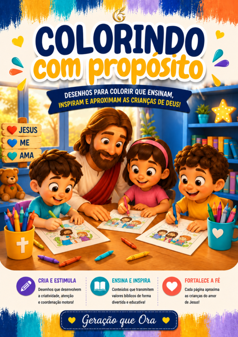 Colorindo com Propósito - Geração que Ora